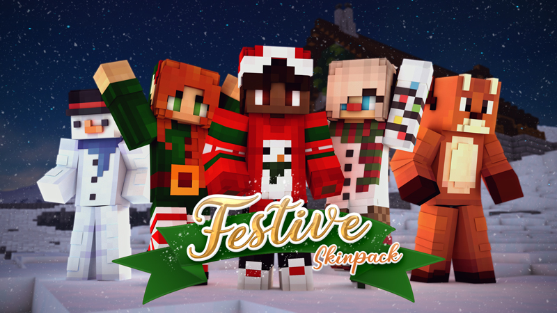 Get pixelated holiday cheer in Minecraft Xbox 360 Edition Festive Skin Pack  on Dec. 18 - Polygon