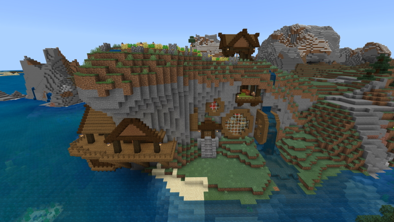 Fantastic Cliffside House Screenshot #1