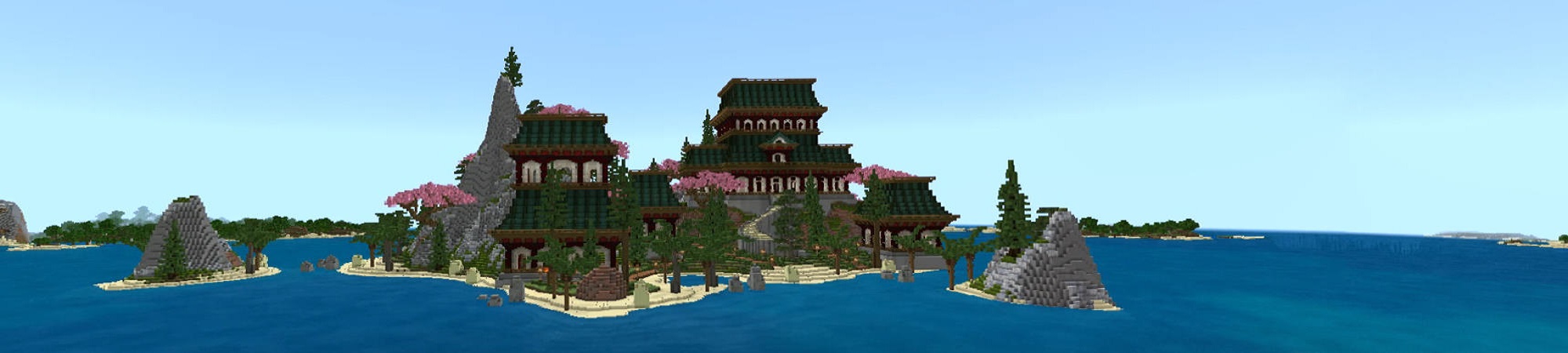 Lost Ninja Temple Panorama