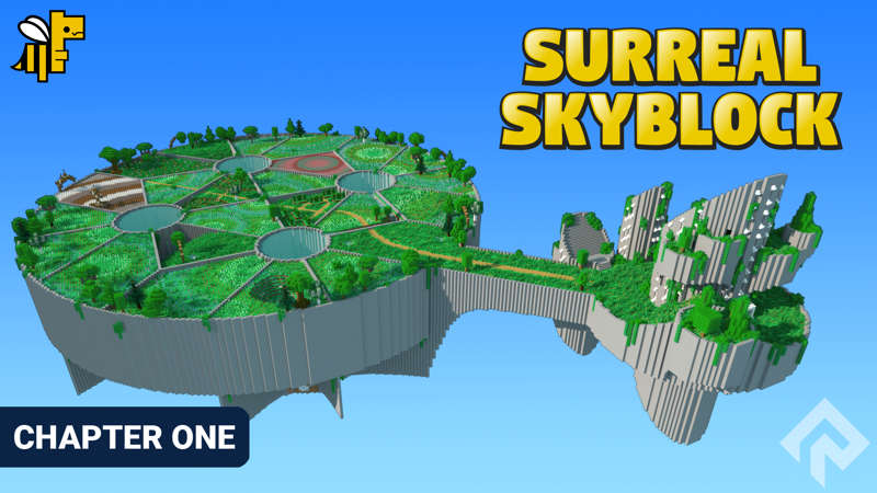 Surreal Skyblock - Chapter 1 Key Art