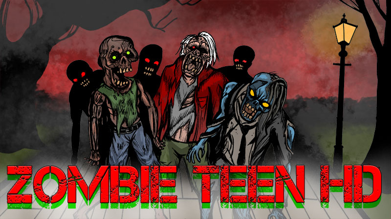 Zombie Teens HD Key Art