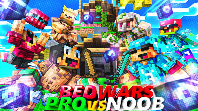 Bedwars Pro Vs Noob! Key Art