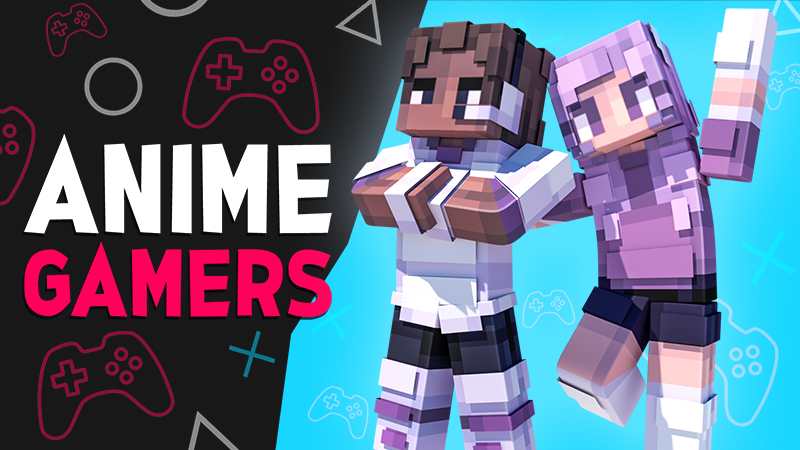 Anime Gamers on the Minecraft Marketplace by 4KS Studios Anime Gamers on the Minecraft Marketplace by 4KS Studios