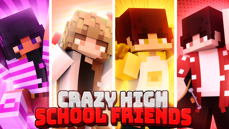 Crazy High School Friends Key Art