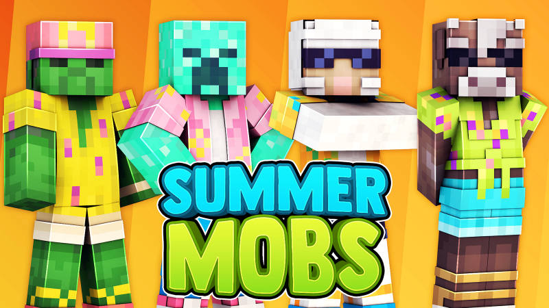 Summer Mobs by 57Digital (Minecraft Skin Pack) - Minecraft Marketplace ...