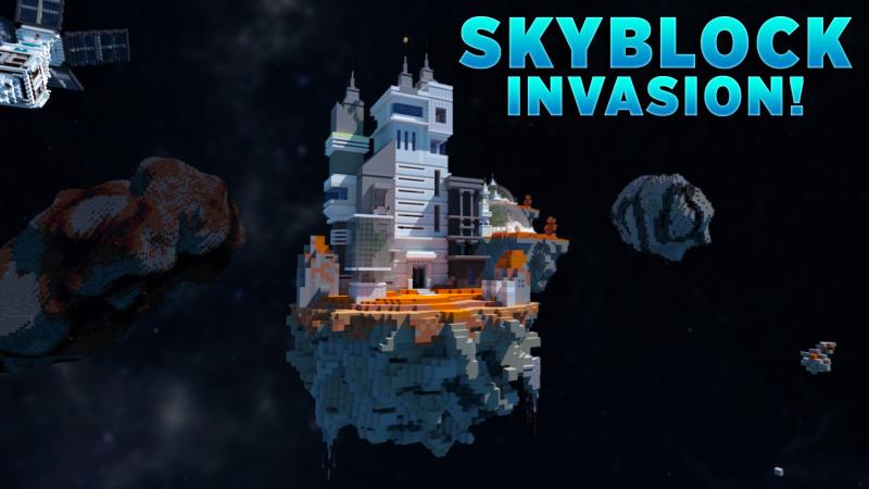 Skyblock Invasion Key Art