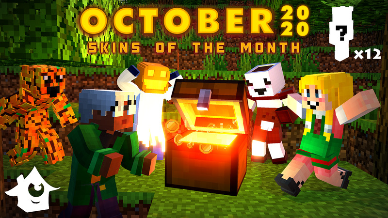 Skins Of The Month October In Minecraft Marketplace Minecraft