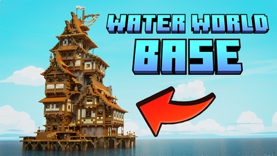 Water World Base on the Minecraft Marketplace by Mine-North Water World Base on the Minecraft Marketplace by Mine-North