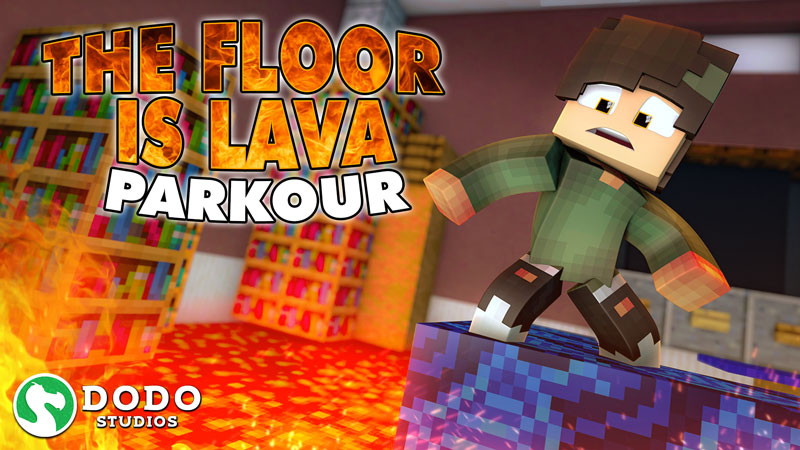 The Floor Is Lava Parkour Key Art