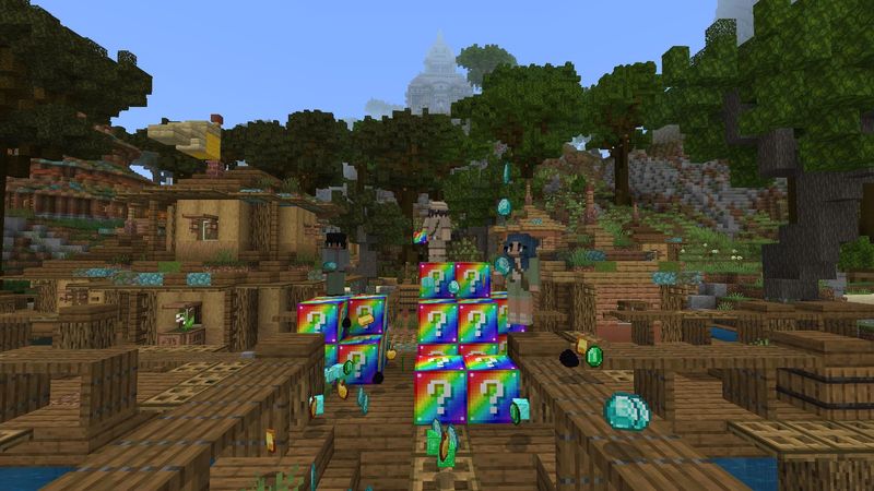 Lucky Block: Rainbow! Screenshot #1