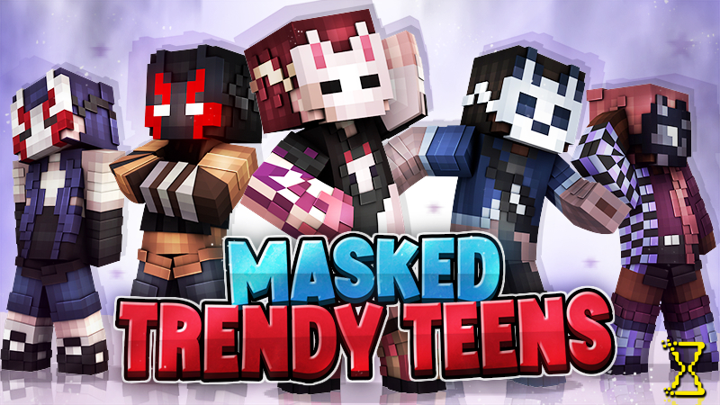 Masked Trendy Teens Key Art