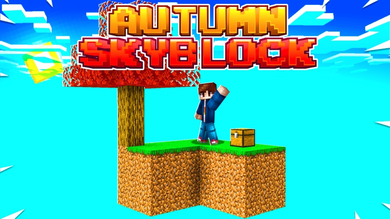 Autumn Skyblock Key Art