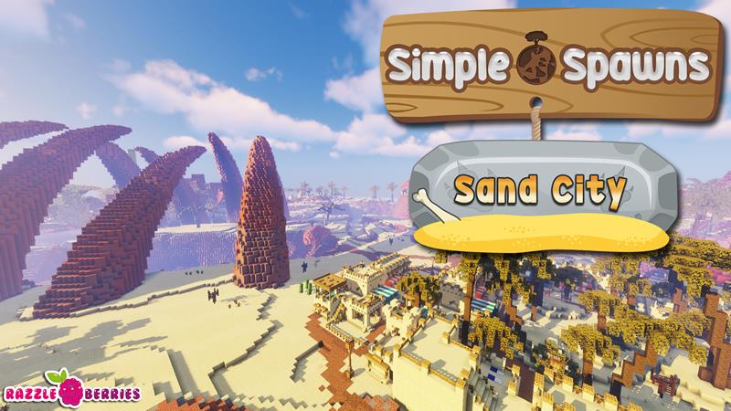 Simple Spawns: Sand City Key Art