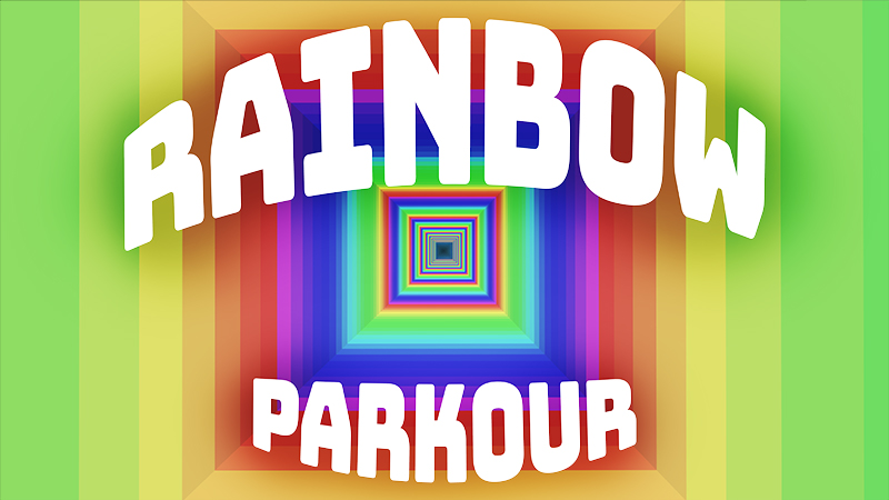 Rainbow Parkour in Minecraft Marketplace Minecraft