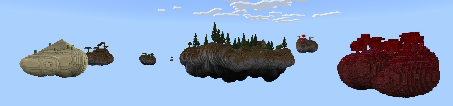 Mega Skyblock Panorama