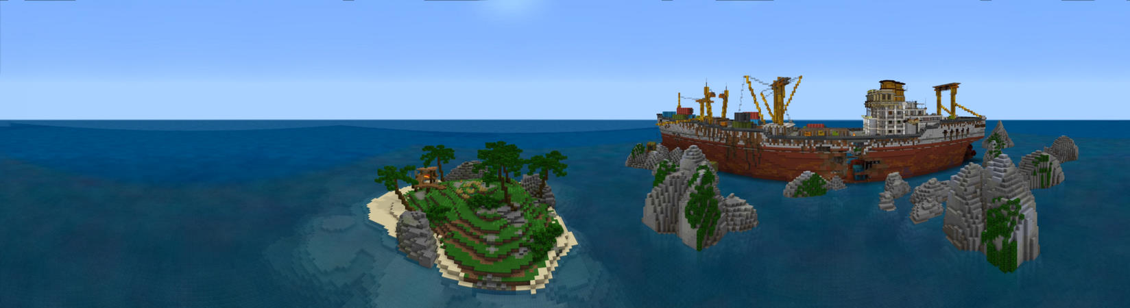 Survival Boat Panorama