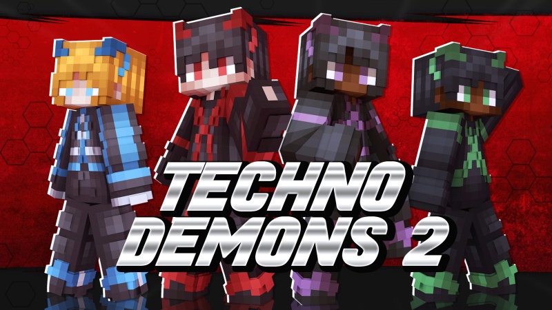 Techno Demons 2 Key Art