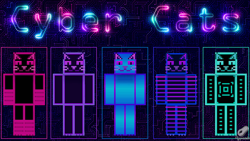 Cyber Cats In Minecraft Marketplace Minecraft