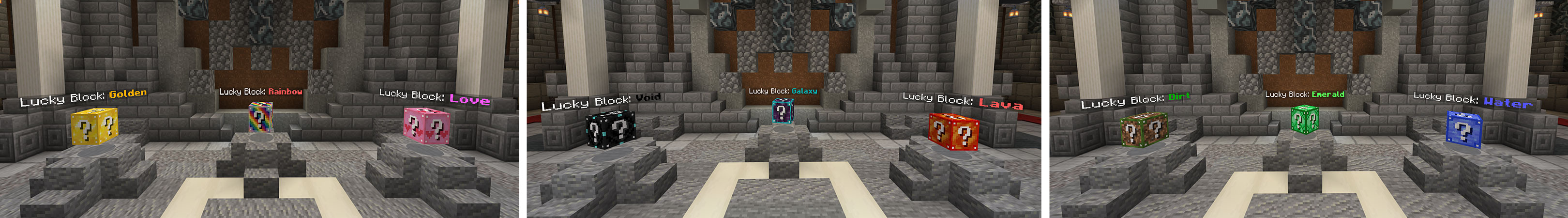 LUCKY BLOCKS! Panorama