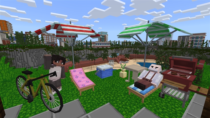 City Furniture In Minecraft Marketplace City Furniture In Minecraft Marketplace, Garden City Furniture