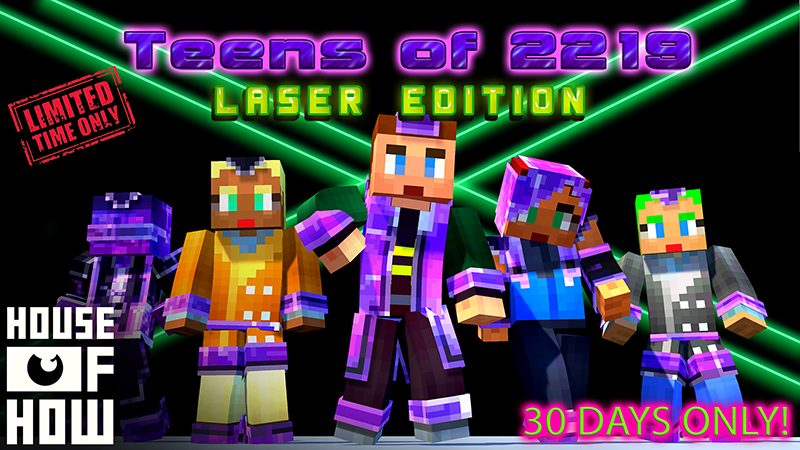 Teens of 2219 Laser Edition Key Art