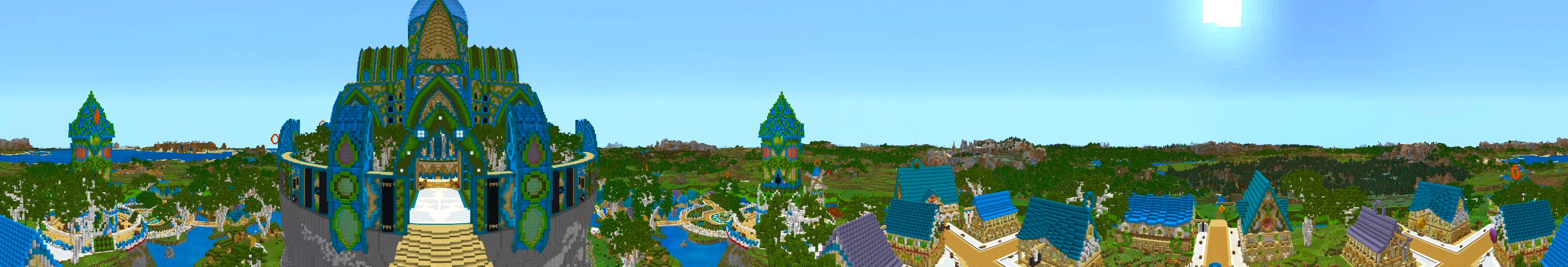 Lake Town Panorama