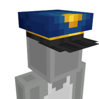 Police cap on the Minecraft Marketplace by HorizonBlocks Police cap on the Minecraft Marketplace by HorizonBlocks