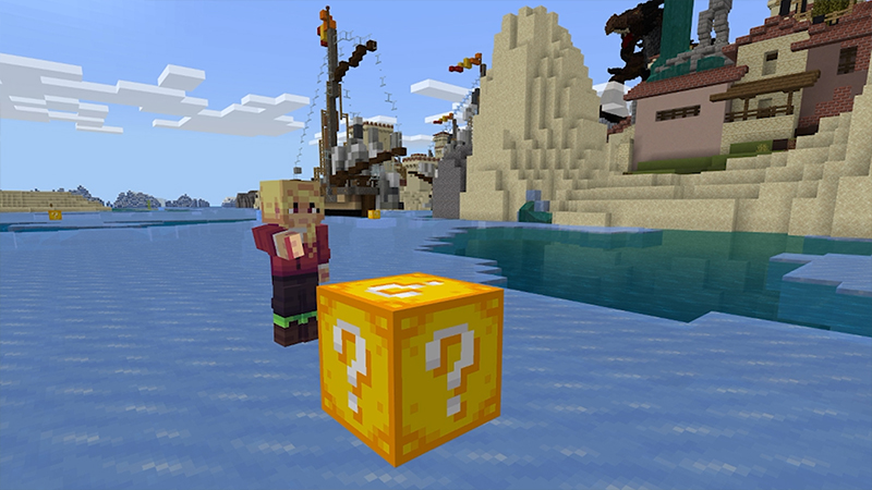 Lucky Block World In Minecraft Marketplace Minecraft