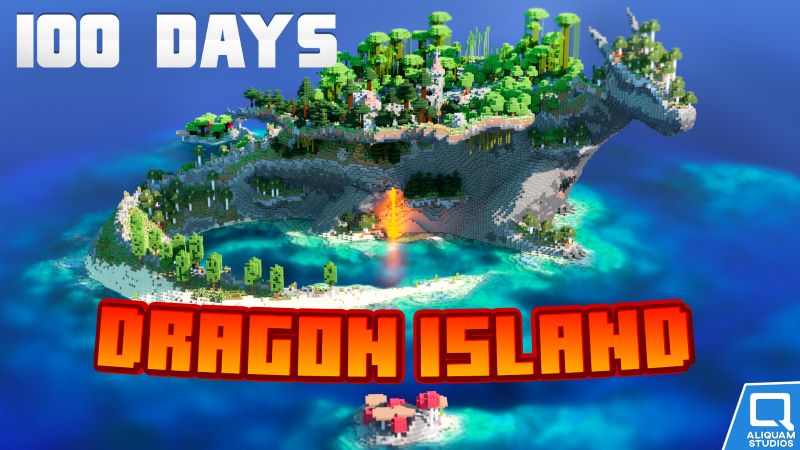 100 Days: Dragon Island Key Art