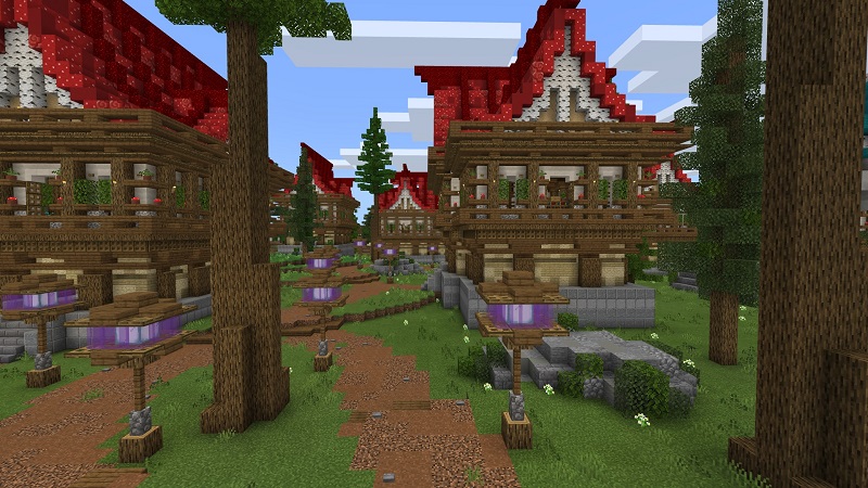 Mushroom Kingdom In Minecraft Marketplace Minecraft