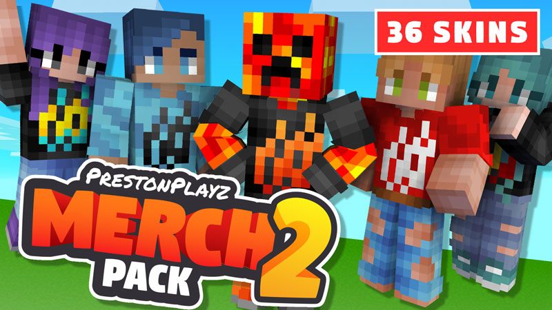 PrestonPlayz Merch Pack 2 Key Art