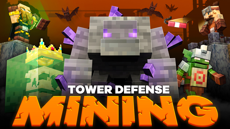 Mining: Tower Defence Key Art