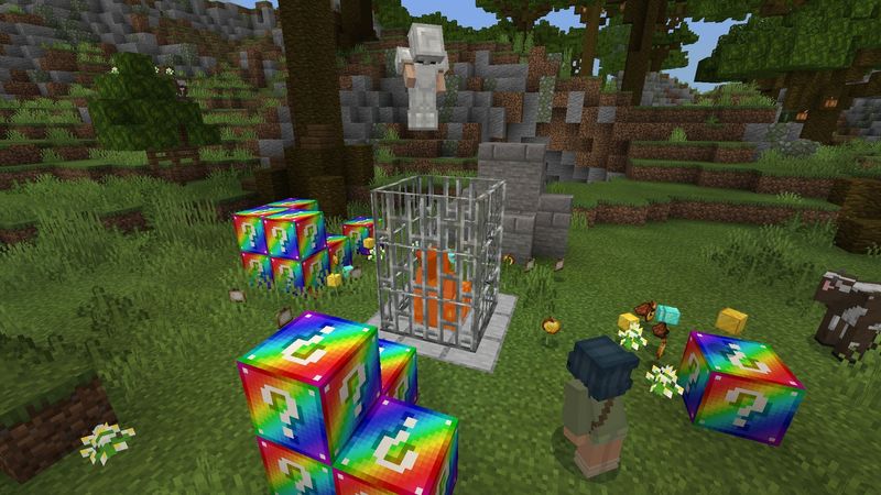 Lucky Block: Rainbow! Screenshot #3