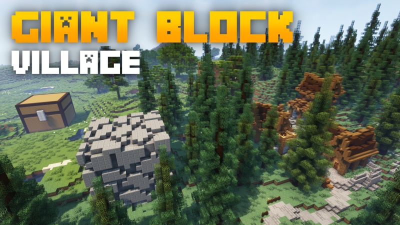 Giant Block Village Key Art