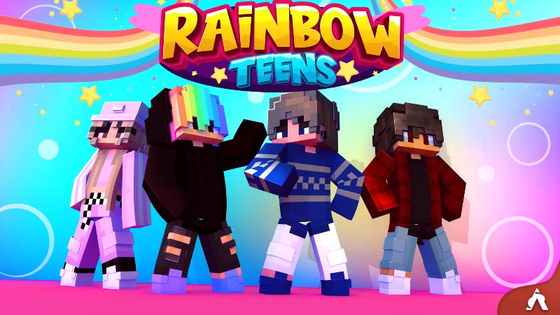 Rainbow Teens on the Minecraft Marketplace by Atheris Games Rainbow Teens on the Minecraft Marketplace by Atheris Games