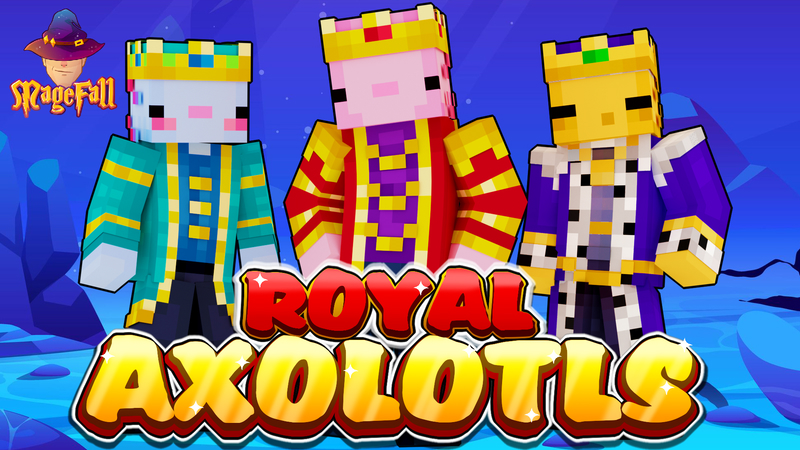 Royal Axolotls By Magefall Minecraft Skin Pack Minecraft