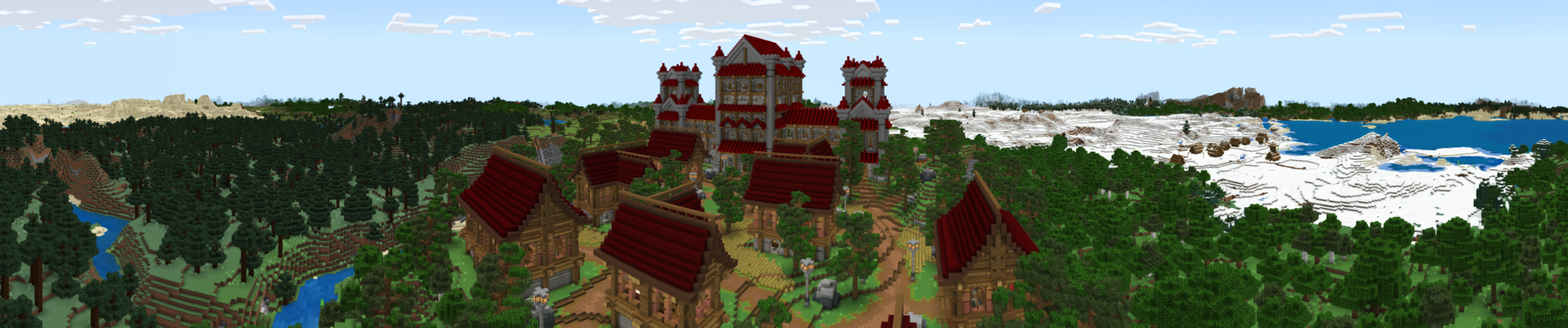 Castle Village Panorama