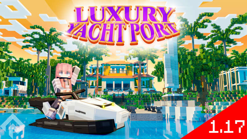 Luxury Yacht Port Key Art