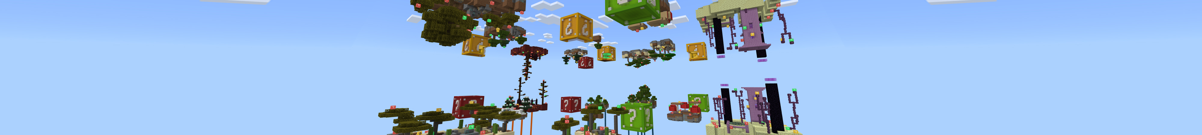 Upside Down Skyblock Panorama