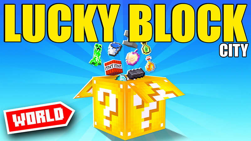 Lucky Blocks World in Minecraft Marketplace