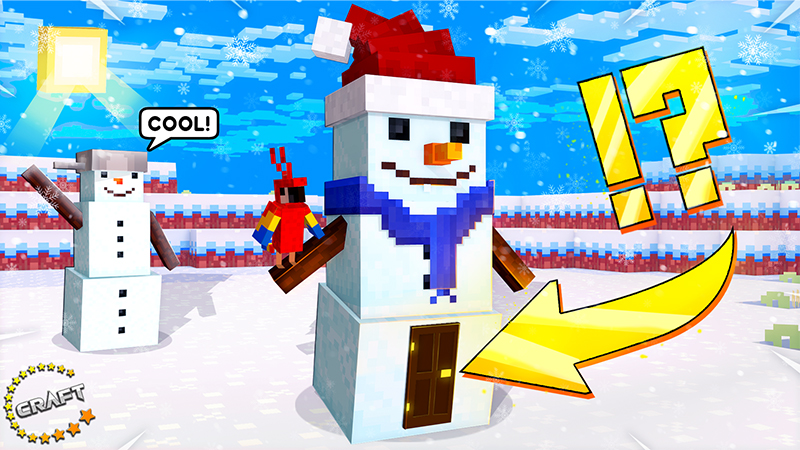 How To Live Inside A Snowman In Minecraft Marketplace Minecraft