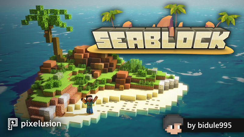 Seablock on the Minecraft Marketplace by Pixelusion Seablock on the Minecraft Marketplace by Pixelusion
