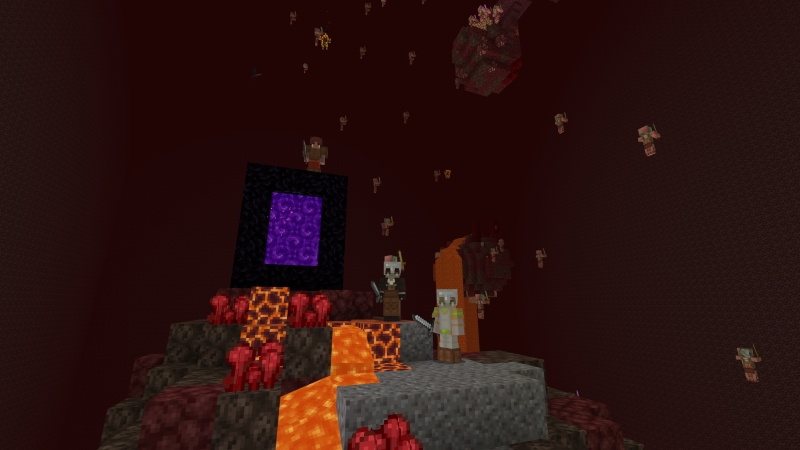 Skyblock: Raining Mobs by Cubed Creations
