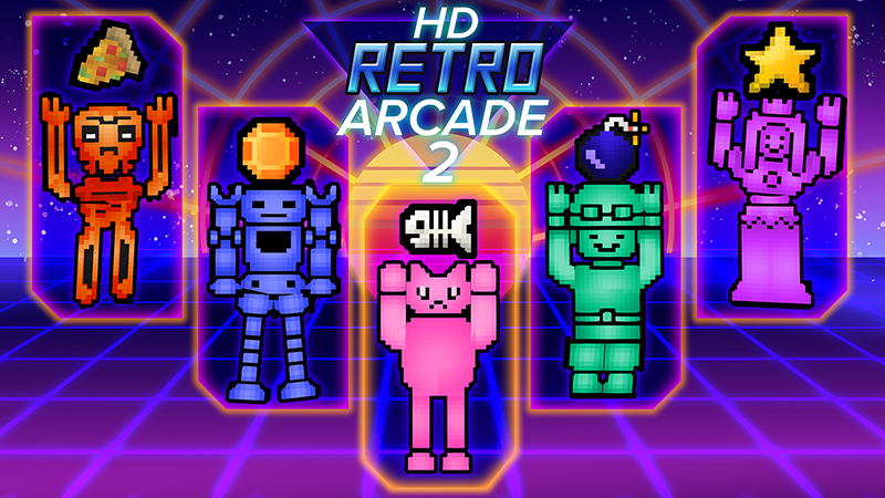 HD Retro Arcade 2 Key Art