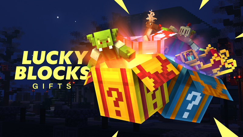 Lucky Blocks: Gifts Key Art