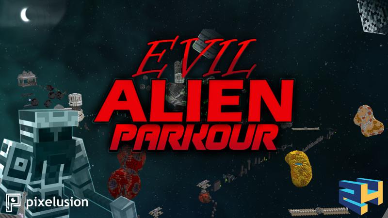 Evil Alien Parkour Key Art