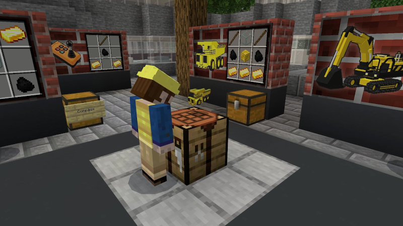 Craftable Construction Trucks by Lifeboat