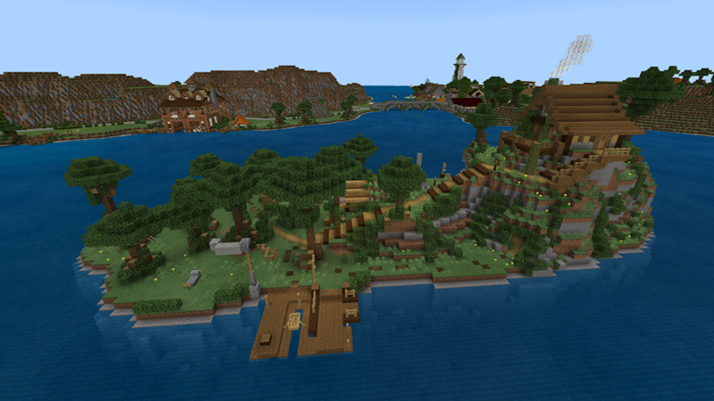 Fishing Island In Minecraft Marketplace Minecraft