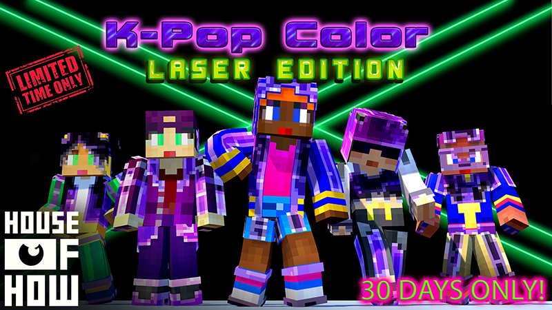 K-Pop Color LASER Edition Key Art