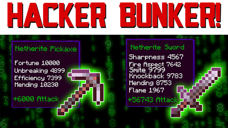 HACKER BUNKER! Key Art